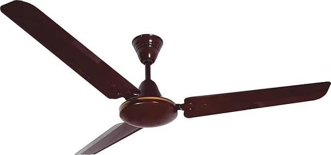 Omega’s Spinner Plus 1200 mm Ceiling fan High speed | Energy Saving 48 inch (Brown) – image 1
