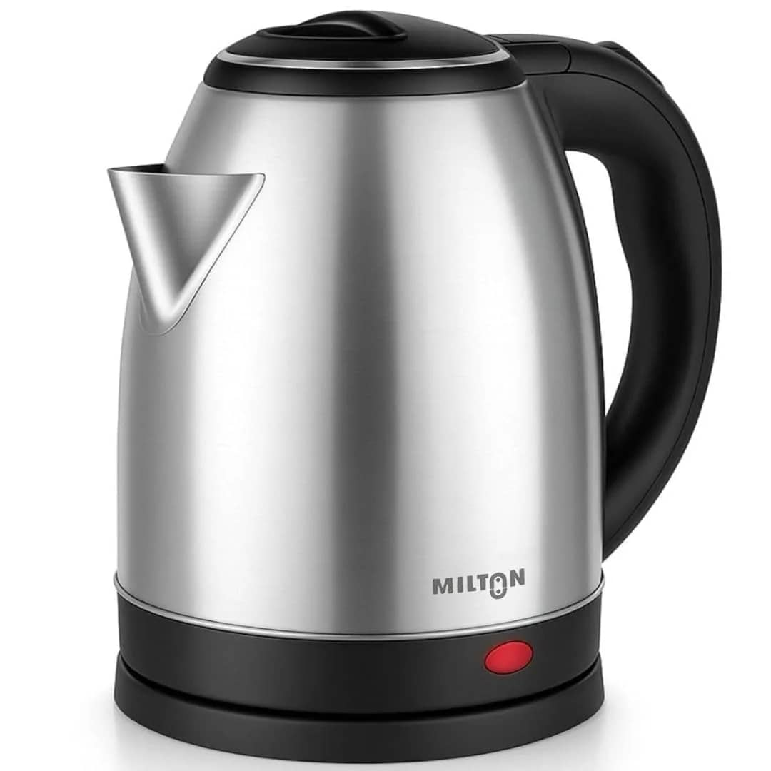 Milton Rapid Electric Kettle 1.8L | 1500 Watts | Stainless Steel Hot Water portable Electric Kettle for Home, Office – image 1