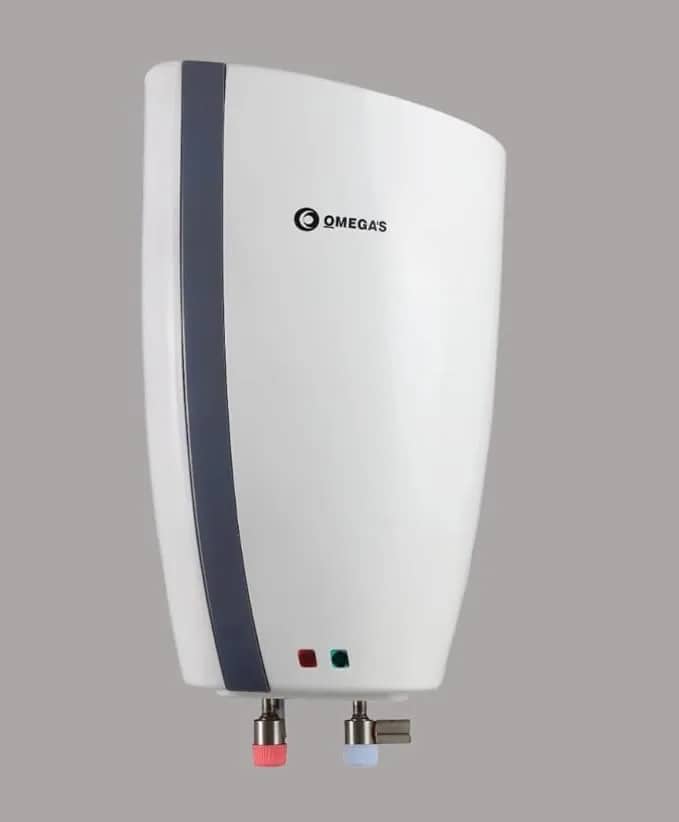 Omega’s Insta Hot Instant water heater | Wall Mounting | 5 L, White – image 1