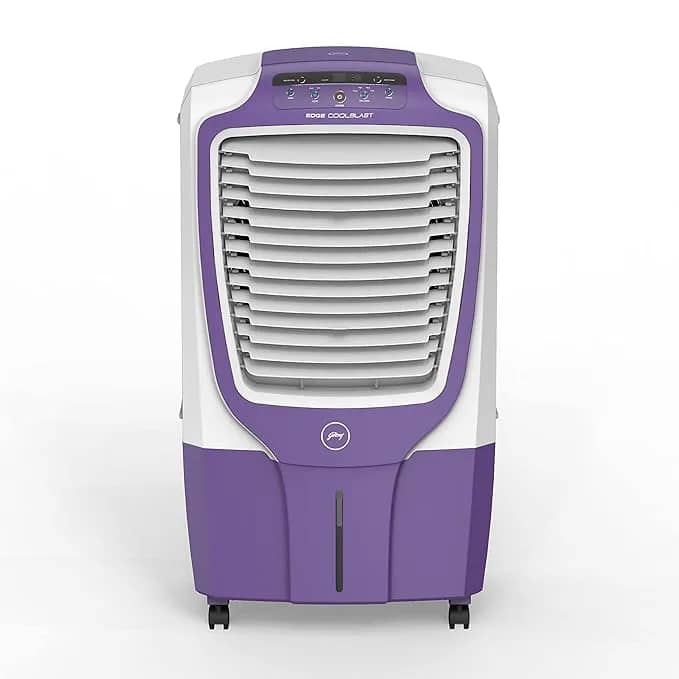 Godrej 87 L Edge Cool Blast Desert Air Cooler (Auto Soak Technology, Ice Drip Technology, CL EDGE CBD 107 DRFTJ5 PR, Purple) – image 1