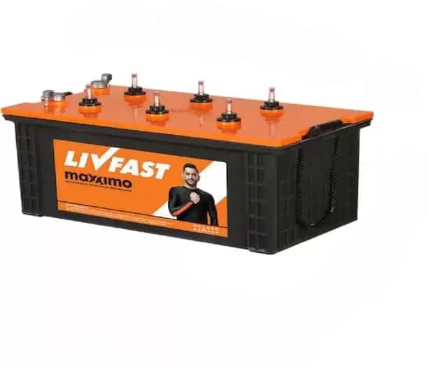 Livfast MXSTJ 1936 Jumbo Tubular Tubular Inverter Battery (160 AH) (Pack of 1)