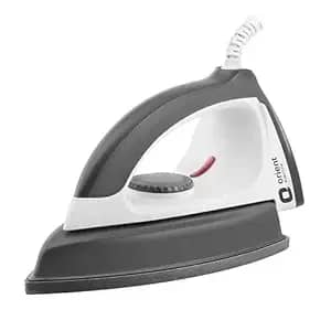 Orient Electric Ultimate |1000W Heavy Weight Dry iron (Press) | Non-stick Weilburger coating| Silver Layered Thermostat| U-shaped heating element| ISI certified| 2-year replacement warranty by Orient – image 1