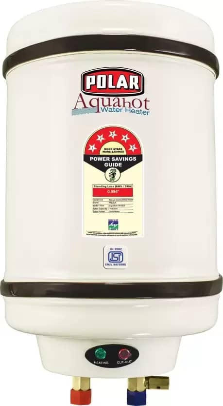 Polar 10 L Storage Water Geyser (AQUAHOT, White)