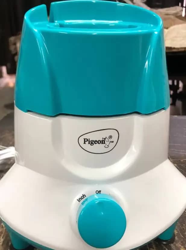 Pigeon MIXER GRINDER 500 W Mixer Grinder (ENORA MIXER GRINDER 3JAR 500WATT | 3 Jars | Green, White) – image 1