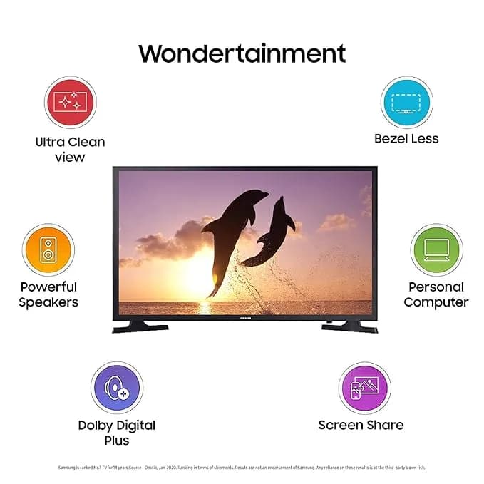 Samsung 80 cm (32 inches) HD Ready Smart LED TV UA32T4380AKXXL (Glossy Black) – image 3