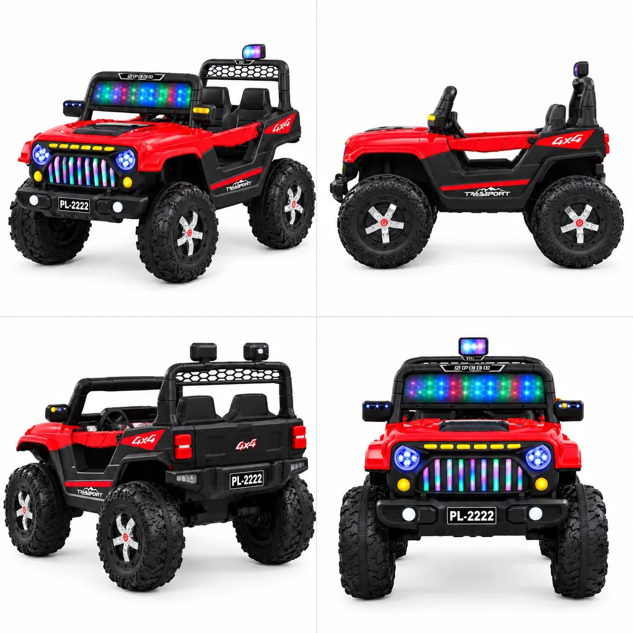 Kids Ride-On Jeep – Off-Road Battery-Operated Electric SUV – image 3