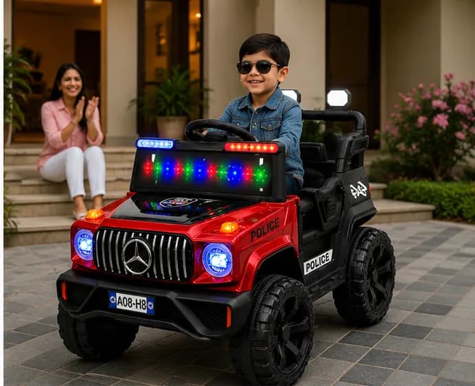 Kids Electric Jeep Urban BH80 4×4 – Battery Operated Ride-On SUV for Kids – image 5