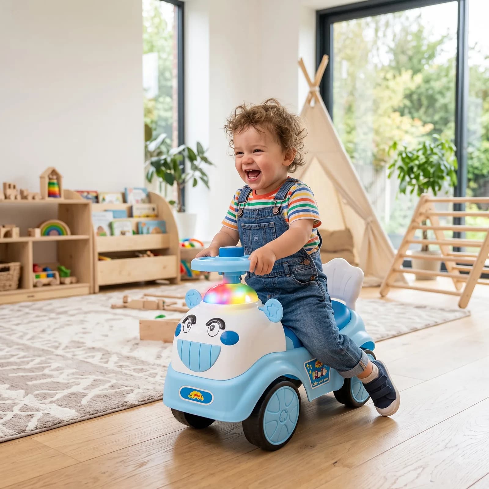 Baby Ride On Toy – Toy Zone My Baby First Rider with Light and Music – image 5