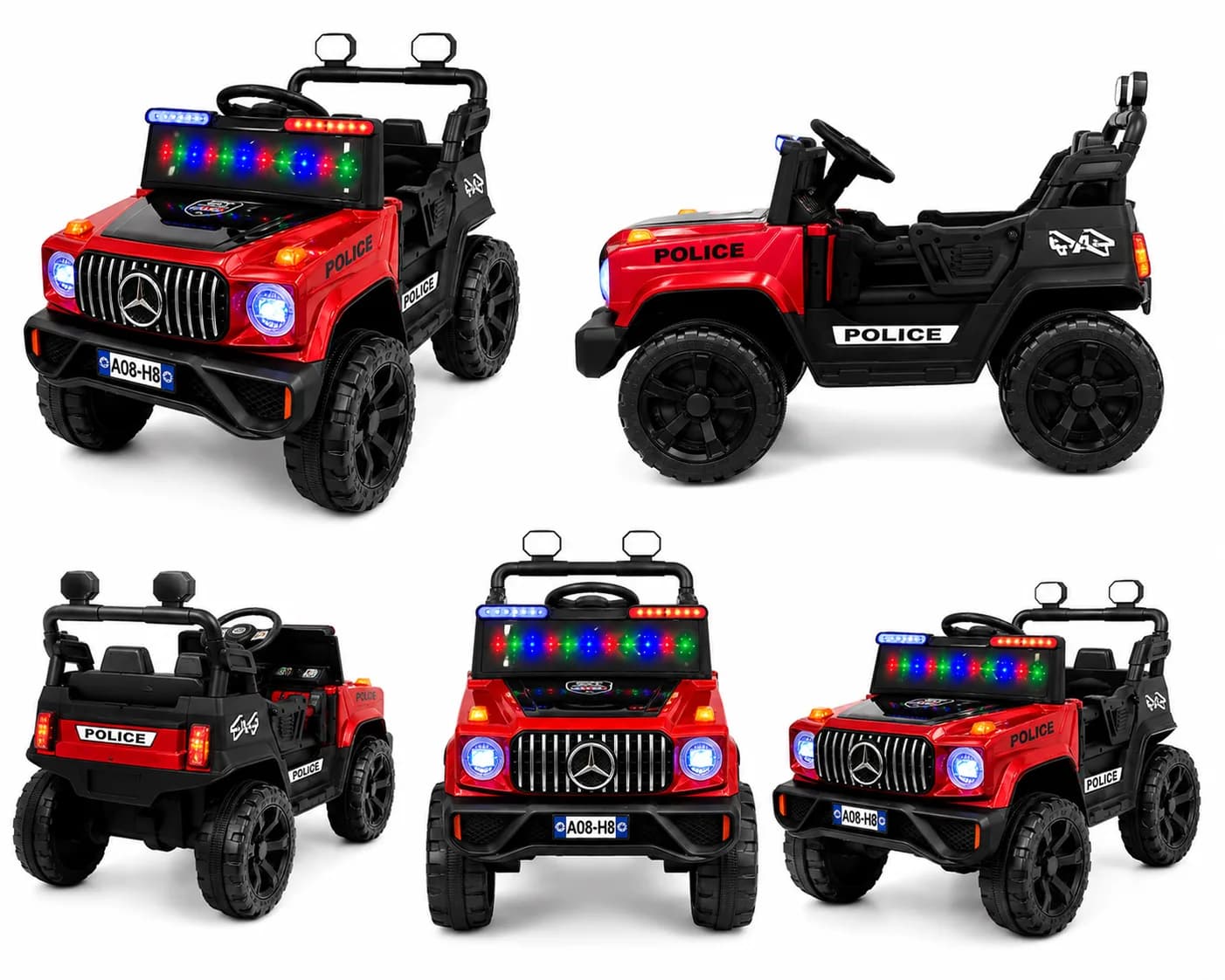 Kids Electric Jeep Urban BH80 4×4 – Battery Operated Ride-On SUV for Kids – image 3