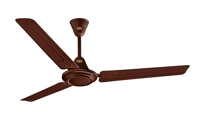 POLAR Winchester 1200MM Ceiling Fan – Brown | 1-Star Rated 52 Watt High-Speed Ceiling Fan For Home, Offices and Living Room | Ribbed Blades For Higher Air Delivery – 2.5 Years Warranty – image 1
