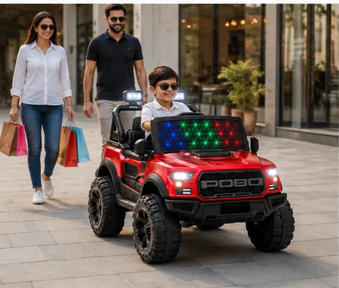 Kids Electric Jeep Baby H Force 4×4 – Battery Operated Ride-On SUV for Kids – image 6