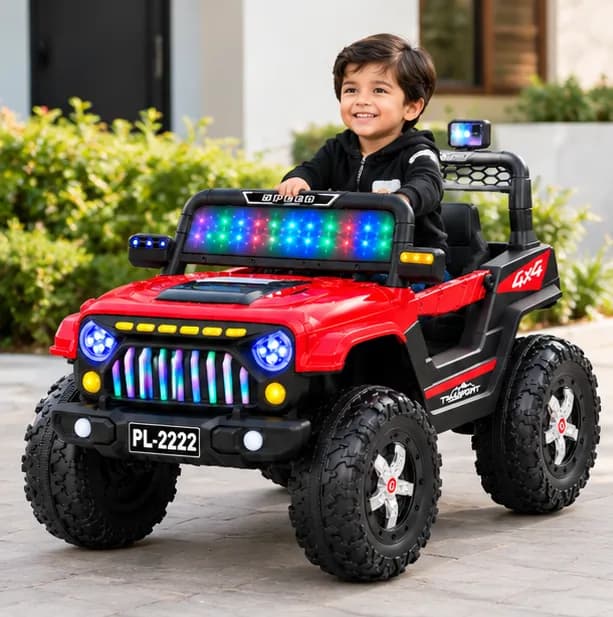 Kids Ride-On Jeep – Off-Road Battery-Operated Electric SUV – image 7