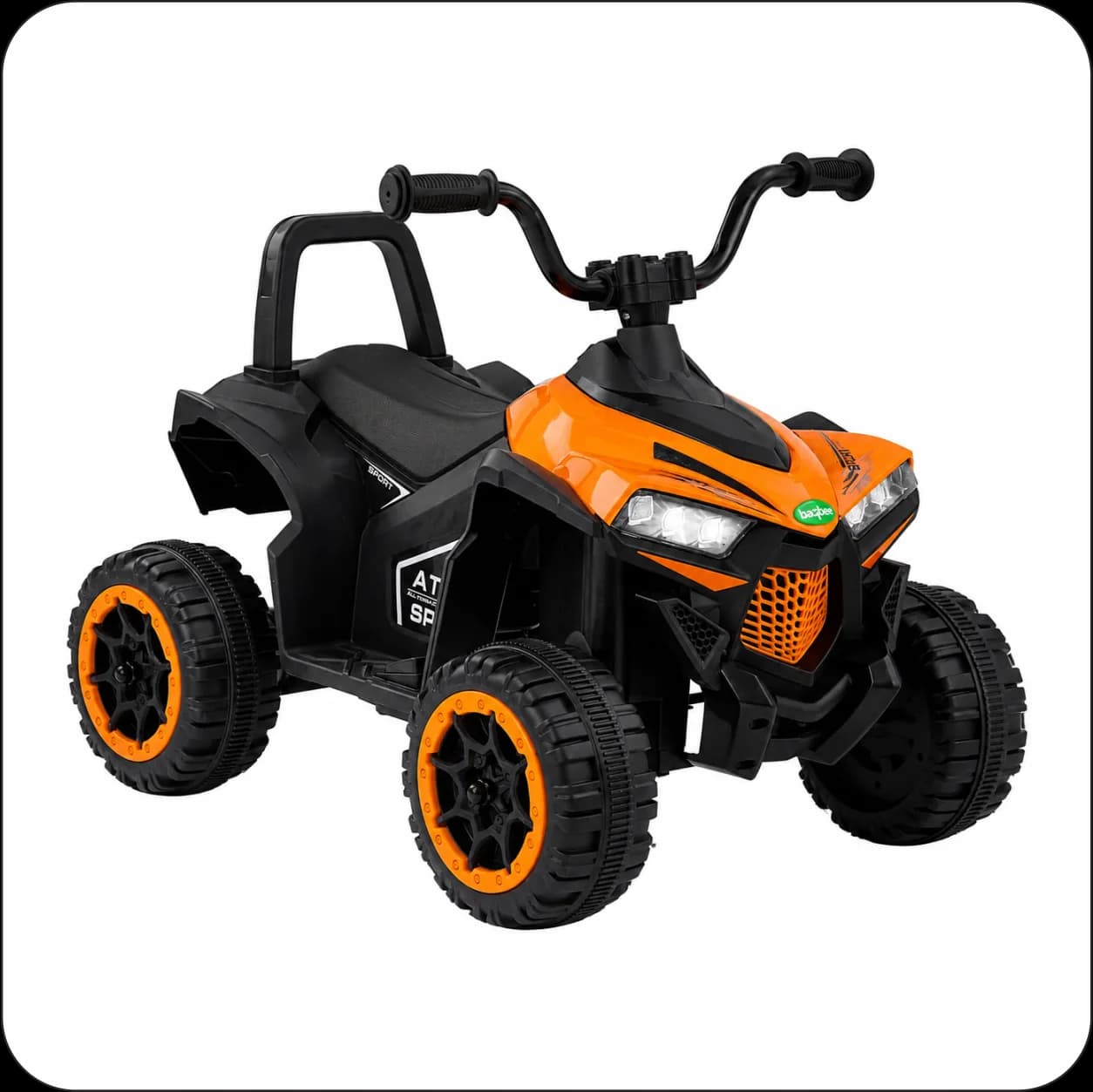 Baby Hetzel Kids Electric ATV – 4-Wheel Battery Operated Ride-On Quad Bike for Kids – image 1