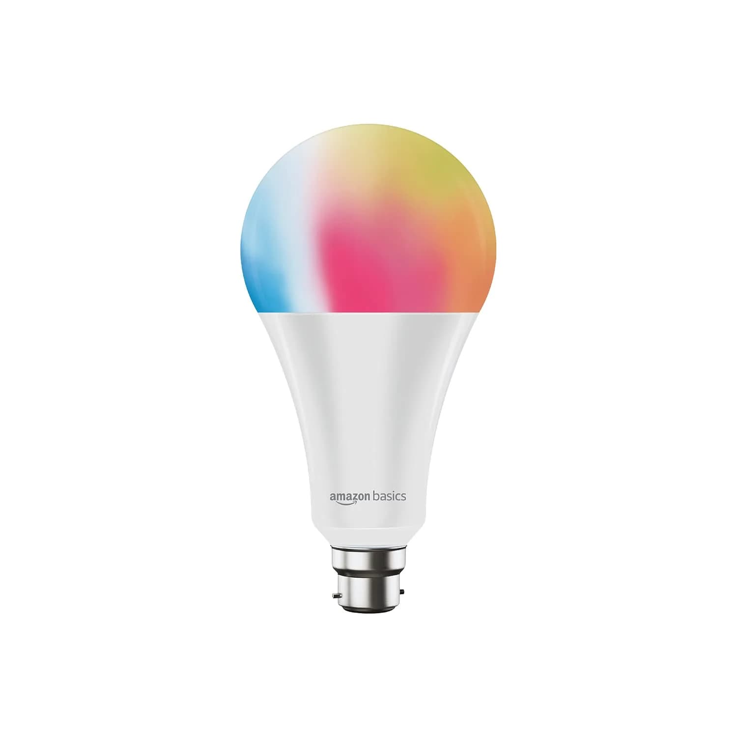 amazon basics – 12W Smart LED Bulb with Alexa, ‎Voice control, Google Assistant & Wi-Fi Enabled (Pack of 1, Multicolour, B22 Holder) – image 3