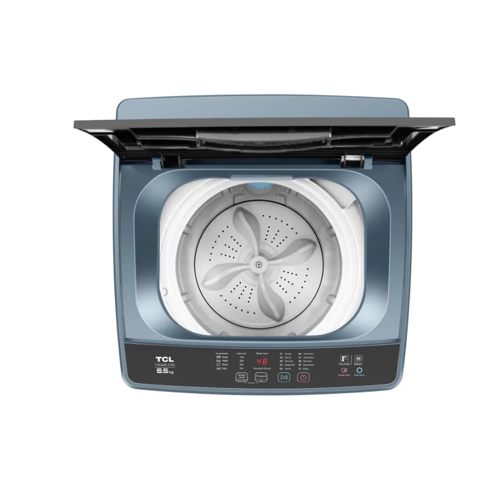 TCL 7 Kg Top Loading Fully Automatic Washing Machine, F3070TLG Dark Grey – image 2