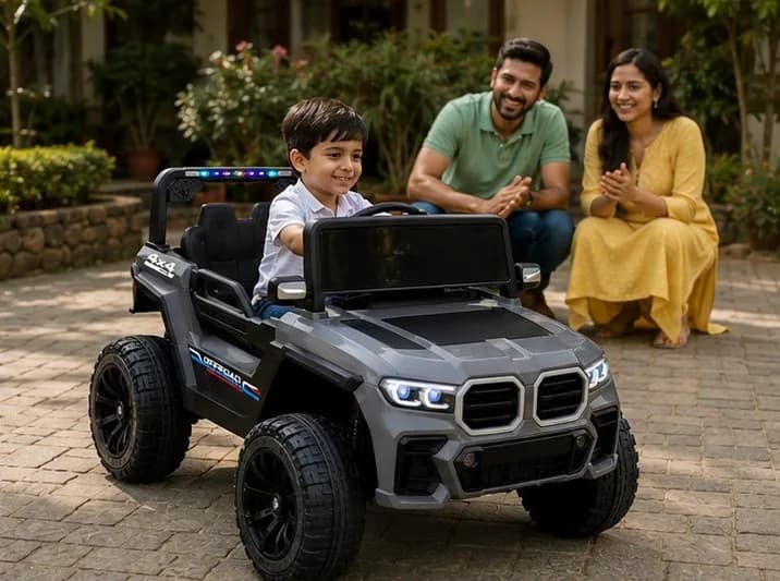 8888 Premium Kids Electric Jeep | 12V 4×4 Battery Operated Ride-On SUV with Parent Remote Control – image 4