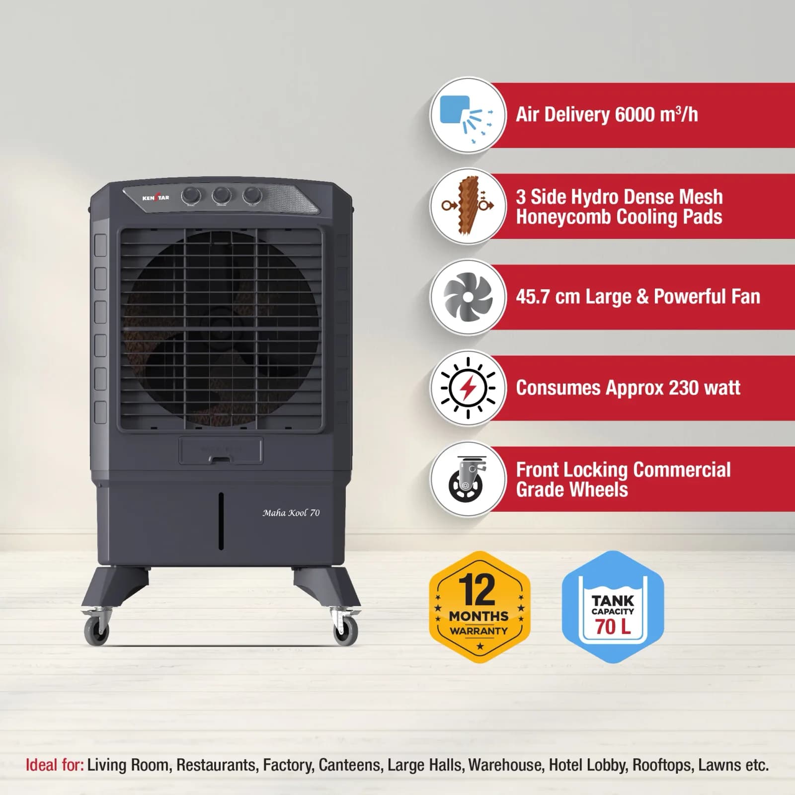 KENSTER MAHA KOOL HC 70 COOLER – image 2