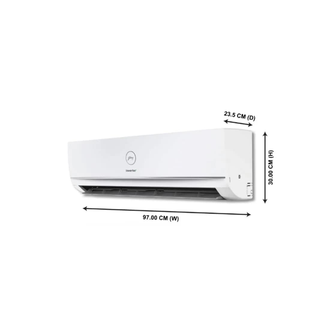Godrej 1.5 Ton 3 Star Inverter Split AC (AC 1.5T SIC 18TTC3-WWA, White) – image 2