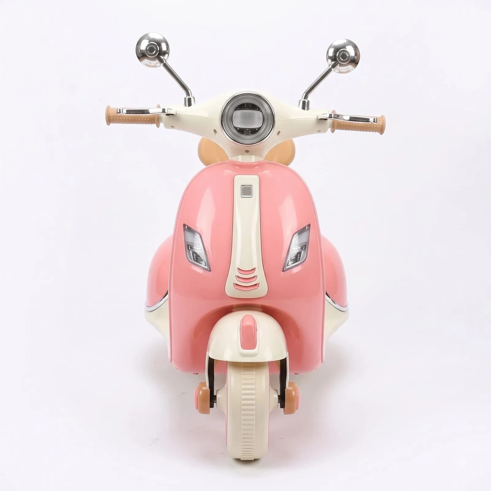 Kids Premium Electric Vespa Scooter with Parent Handle | 12V Battery Ride-On Scooter for Kids (Pink) – image 5