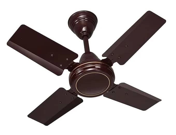 Omega’s Little petal High speed Ceiling fan 24 inch / 600 mm (Brown) – image 1